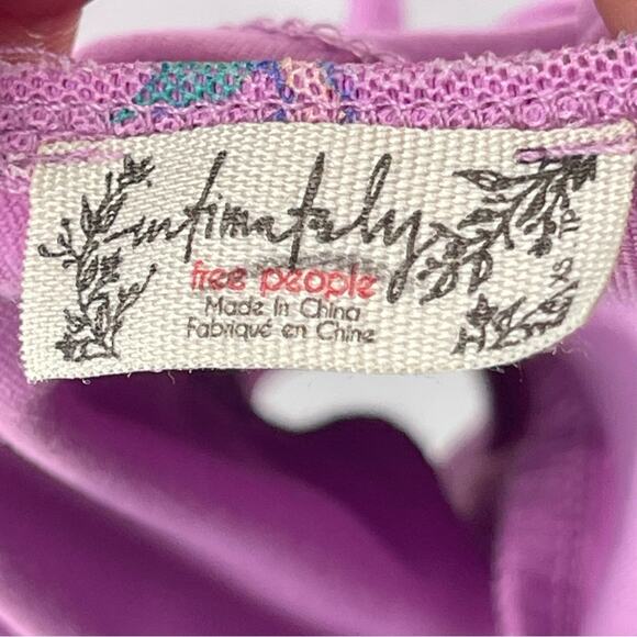 Free People Romantic Milkshake Mesh Butterfly Ruched Fairy Lace Up Boho Bodysuit - Picture 13 of 16